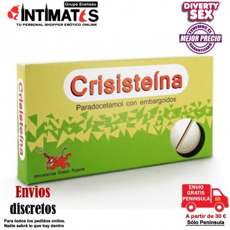 Crisiteína · Paracetamol con embargoídos · Diverty Sex , que puedes adquirir en intimates.es "Tu Personal Shopper Erótico"