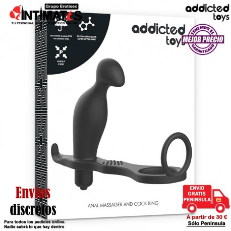 Anal Massager & Cock Ring · Addicted toys , que puedes adquirir en intimates.es "Tu Personal Shopper Erótico"