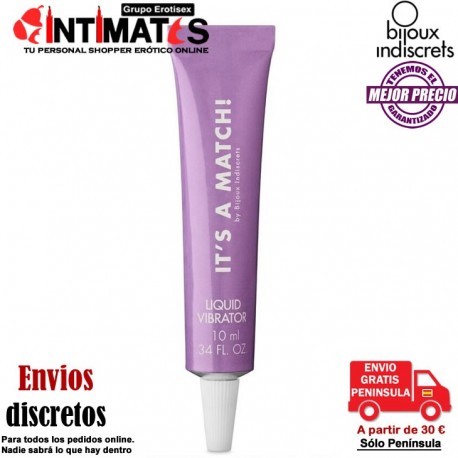 It's a Match! · Vibrador líquido · Bijoux , que puedes adquirir en intimates.es "Tu Personal Shopper Erótico"