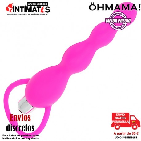 Estimulador anal con vibración · ÖhMama, que puedes adquirir en intimates.es "Tu Personal Shopper Erótico"