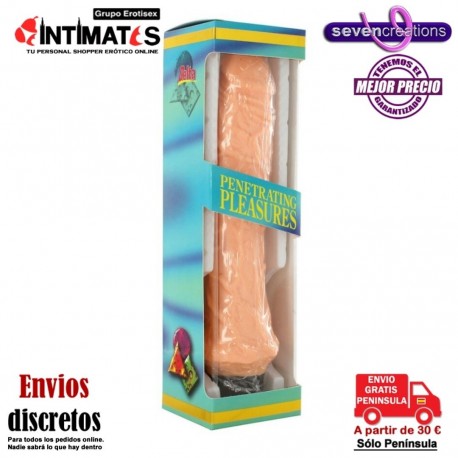 Vinil P-Shape · Vibrador Punto P 220mm · Seven Creations, que puedes adquirir en intimates.es "Tu Personal Shopper Erótico"