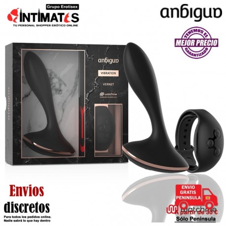 Vernet Watchme · Plug anal con control remoto · Anbiguo , que puedes adquirir en intimates.es "Tu Personal Shopper Erótico"