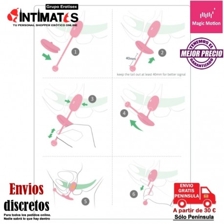Kegel Coach · Entrenador de Kegel inteligente · Magic Motion, que puedes adquirir en intimates.es "Tu Personal Shopper Erótico"