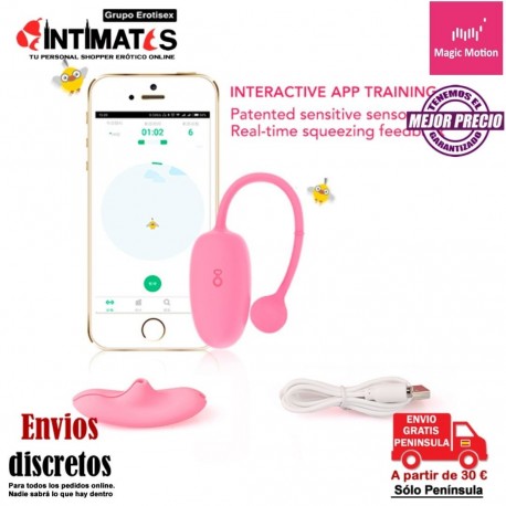 Kegel Coach · Entrenador de Kegel inteligente · Magic Motion, que puedes adquirir en intimates.es "Tu Personal Shopper Erótico"