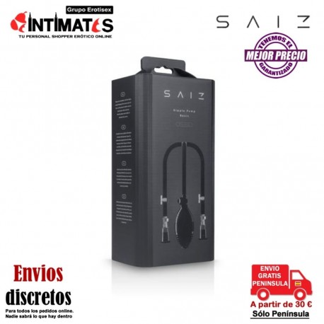Nipple Pump Basic · Bomba de vacio para pezones · Saiz, que puedes adquirir en intimates.es "Tu Personal Shopper Erótico"