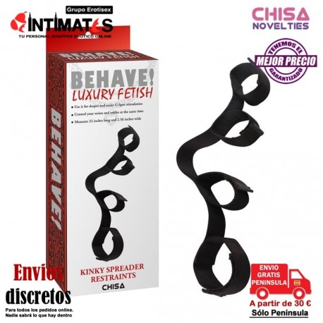 Behave! · Kinky Spreader Restraints · Chisa , que puedes adquirir en intimates.es "Tu Personal Shopper Erótico"