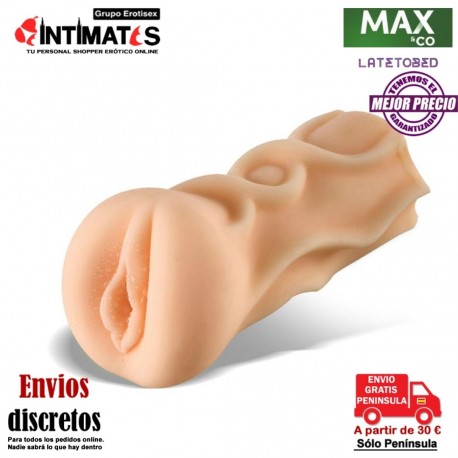 Gem Realistic Vagina · Masturbador masculino · Max & Co , que puedes adquirir en intimates.es "Tu Personal Shopper Erótico"