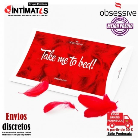 Take me to bed! · Plumas de amor · Obsessive , que puedes adquirir en intimates.es "Tu Personal Shopper Erótico"