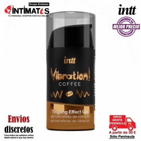 Vibration! · Gel excitante unisex 15 ml · Intt , que puedes adquirir en intimates.es "Tu Personal Shopper Erótico"