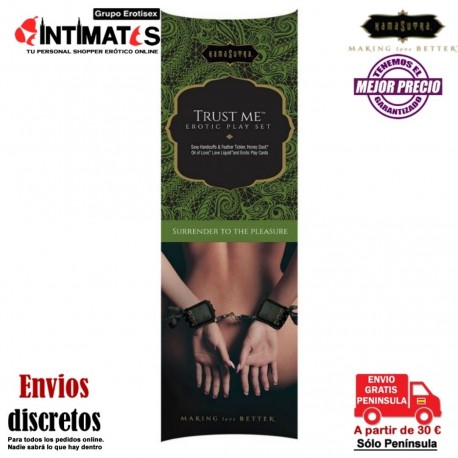 Trust Me™ · Kit para juegos eróticos · Kamasutra , que puedes adquirir en intimates.es "Tu Personal Shopper Erótico"