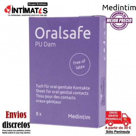 Oralsafe · Barrera bucal · Medintim, que puedes adquirir en intimates.es "Tu Personal Shopper Erótico"