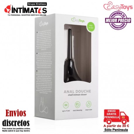 Ducha anal negra - Pequeña · EasyToys, que puedes adquirir en intimates.es "Tu Personal Shopper Erótico"