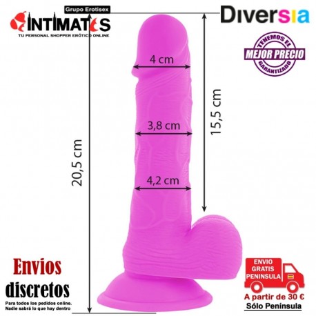 Vibrador flexible 205mm con control remoto · Diversia , que puedes adquirir en intimates.es "Tu Personal Shopper Erótico"