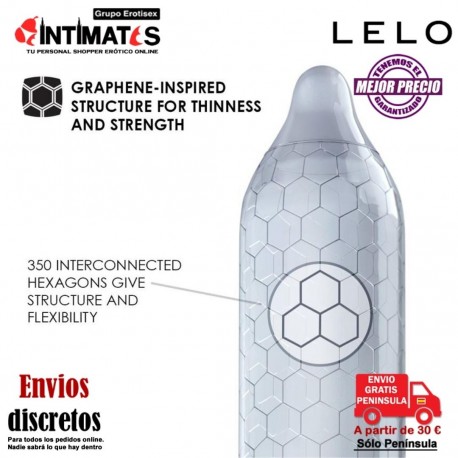 Hex™ Respect XL 3 uds. · Preservativos para hombres con estilo · Lelo , que puedes adquirir en intimates.es "Tu Personal Shopper Erótico"