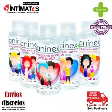 Multiorgasmic woman · Exciting Plus 100ml · Saninex , que puedes adquirir en intimates.es "Tu Personal Shopper Erótico"