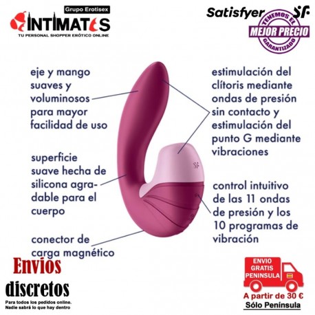 Supernova · Para disfrutar de apasionados momentos de placer · Satisfyer , que puedes adquirir en intimates.es "Tu Personal Shopper Erótico"