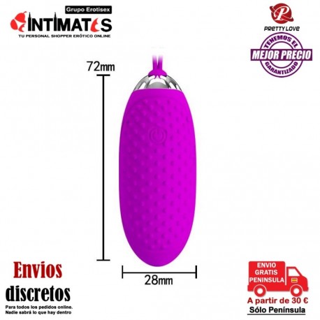 Joanna · Huevo vibrador recargable · Pretty Love , que puedes adquirir en intimates.es "Tu Personal Shopper Erótico"