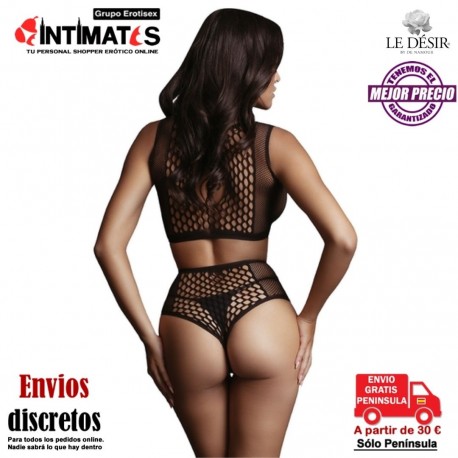Duo Net Key-Hole · Conjunto de dos piezas - O/S · Le Désir , que puedes adquirir en intimates.es "Tu Personal Shopper Erótico"