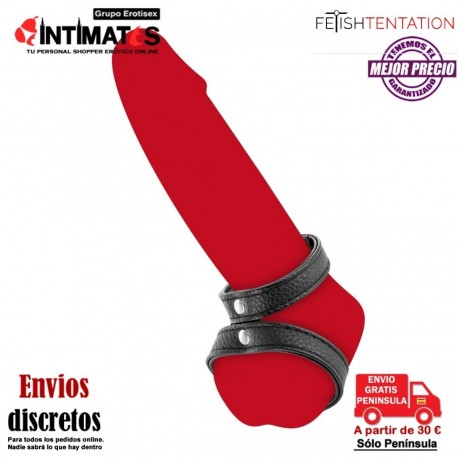 Double cockring · Anillo para pene y testículos · Fetish Tentation, que puedes adquirir en intimates.es "Tu Personal Shopper Erótico"