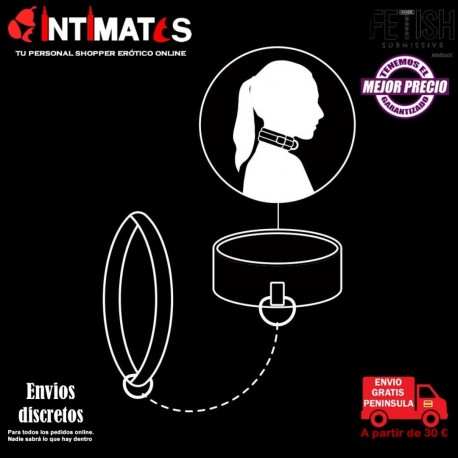 Collar & Leash · Fetish Submissive, que puedes adquirir en intimates.es "Tu Personal Shopper Erótico"