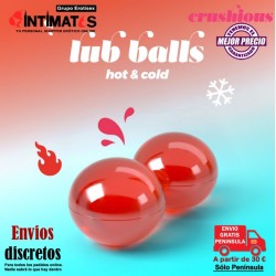 Lub Balls · Bolitas explosivas con efecto calor y frio · Crushious