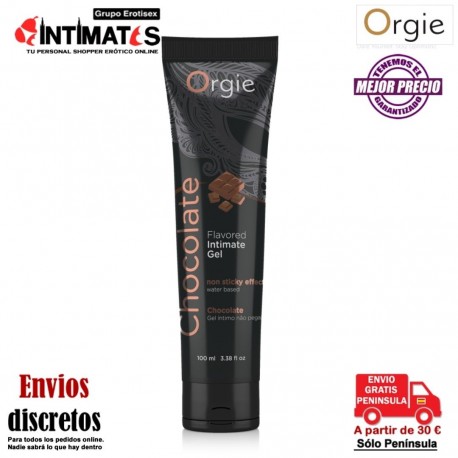 Lube Tube Chocolate · Lubricante besable · Orgie, que puedes adquirir en intimates.es "Tu Personal Shopper Erótico"