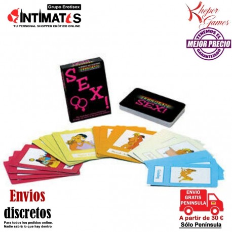 Sexo! · Juego de cartas con posturas · Kheper Games , que puedes adquirir en intimates.es "Tu Personal Shopper Erótico"