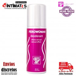 Ferowoman deodorant · Efecto sensual · Eros-Art