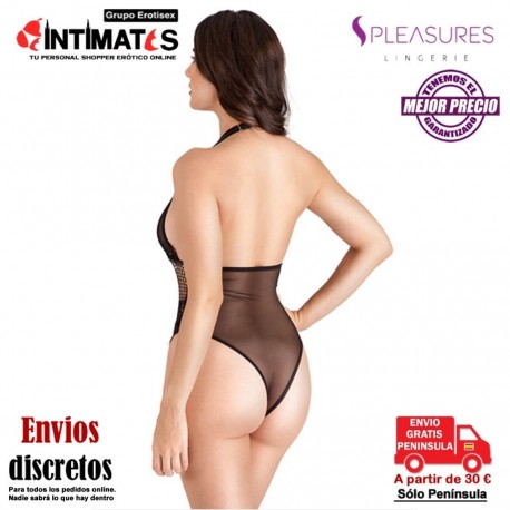 Body tanga de encaje floral - TU · Pleasures Lingerie, que puedes adquirir en intimates.es "Tu Personal Shopper Erótico"