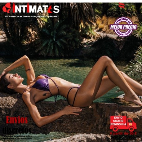 Balitta · Bikini púrpura · Obsessive, que puedes adquirir en intimates.es "Tu Personal Shopper Erótico"