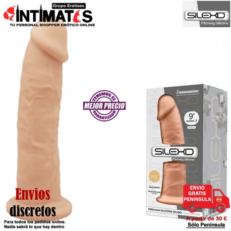 Model 2 Memory Silicone · Dildo realista 230mm · SilexD, que puedes adquirir en intimates.es "Tu Personal Shopper Erótico"
