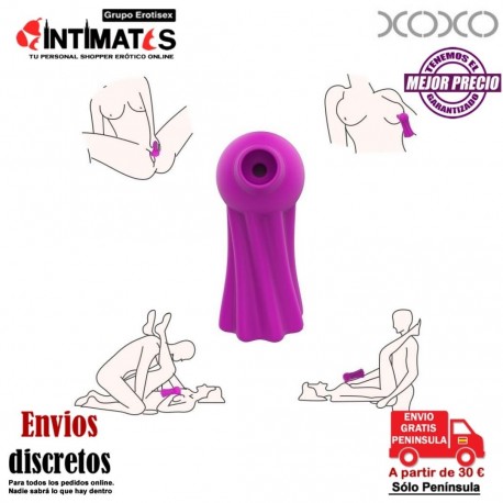 Boo · Estimulador de clítoris por ondas de presión y vibración · Xoxo, que puedes adquirir en intimates.es "Tu Personal Shopper Erótico"