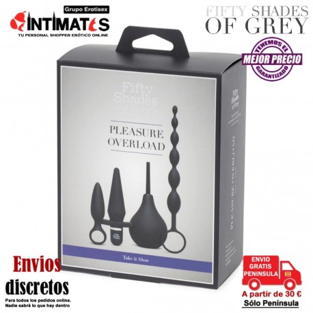 Take It Slow · Set anal de regalo · Fifty Shades of Grey, que puedes adquirir en intimates.es "Tu Personal Shopper Erótico"