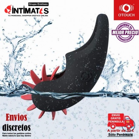 12Kiss · Anillo para el pene con lenguas giratorias · Otouch, que puedes adquirir en intimates.es "Tu Personal Shopper Erótico"