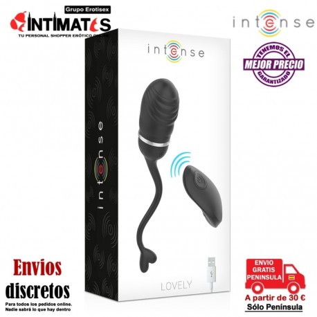 Lovely · Huevo vibrador recargable 10v. · Intense, que puedes adquirir en intimates.es "Tu Personal Shopper Erótico"