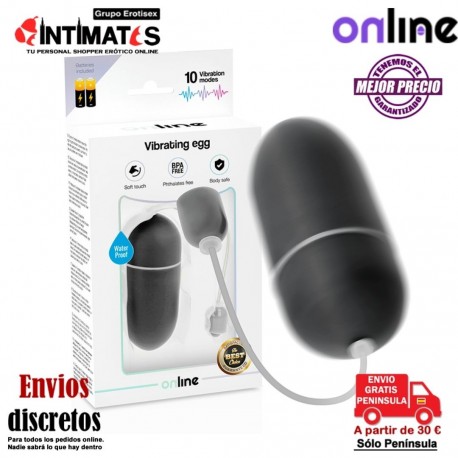 Vibrating egg · Huevo vibrador resistente al agua · Online, que puedes adquirir en intimates.es "Tu Personal Shopper Erótico"