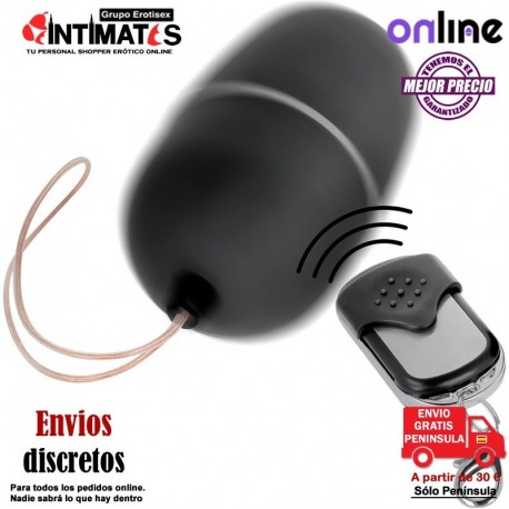 Huevo vibrador con control remoto 60mm · Online, que puedes adquirir en intimates.es "Tu Personal Shopper Erótico"