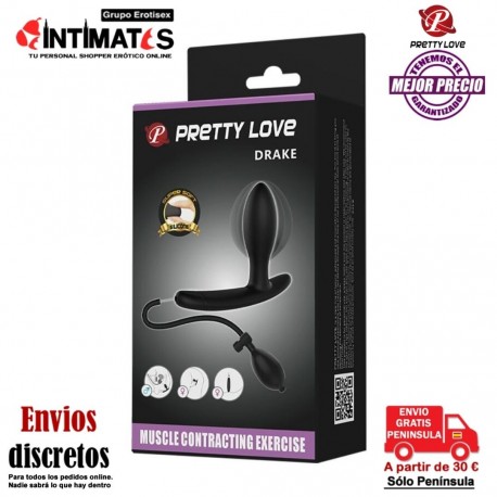 Drake · Plug anal inflable · Pretty Love, que puedes adquirir en intimates.es "Tu Personal Shopper Erótico"