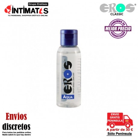 Aqua 50 ml · Lubricante acuoso denso · Eros , que puedes adquirir en intimates.es "Tu Personal Shopper Erótico"
