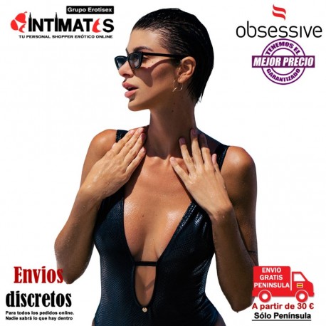 Punta Negra · Bañador negro · Obsessive, que puedes adquirir en intimates.es "Tu Personal Shopper Erótico"