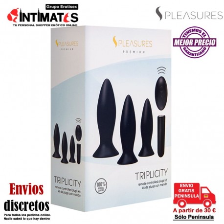 Triplicity Black - Sinful Pleasures · Sinful Pleasures, que puedes adquirir en intimates.es "Tu Personal Shopper Erótico"