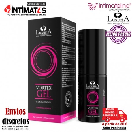 Vortex Gel Warming Effect · Aumenta el placer sexual femenino 30ml, que puedes adquirir en intimates.es "Tu Personal Shopper Erótico"
