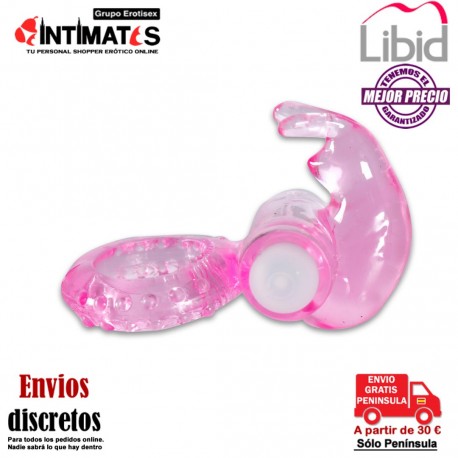 Conejillo · Anillo vibrador rosa · Libid Toys , que puedes adquirir en intimates.es "Tu Personal Shopper Erótico"