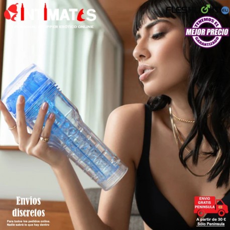 Turbo™ Core Blue · Máxima expresión de sexo oral · Fleshlight, que puedes adquirir en intimates.es "Tu Personal Shopper Erótico"