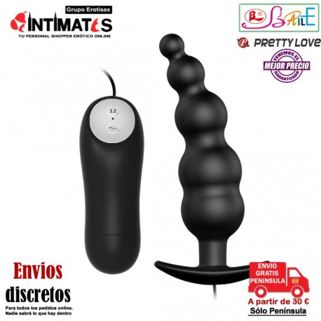 Special Anal Stimulation · Plug anal con 12f de vibración · Pretty Love , que puedes adquirir en intimates.es "Tu Personal Shopper Erótico"