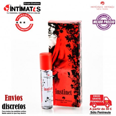 Instinct Men 15 ml · Perfume con feromonas · Miyoshi Miyagi, que puedes adquirir en intimates.es "Tu Personal Shopper Erótico"