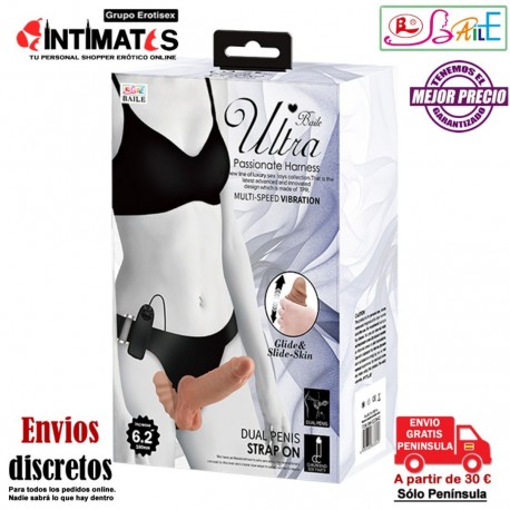 Ultra Passionate Harness Dual Penis Vibration · Baile, que puedes adquirir en intimates.es "Tu Personal Shopper Erótico"
