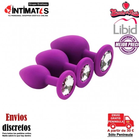 Anal Training Kit · Set de plugs anales · Candy & Lust , que puedes adquirir en intimates.es "Tu Personal Shopper Erótico"