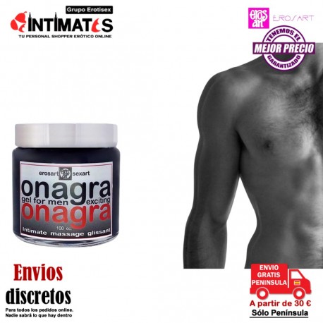 Onagra exciting for men · Potenciador íntimo masculino 100ml · Eros-Art