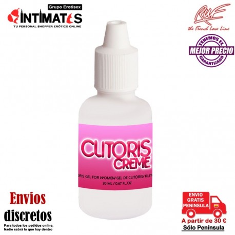 Clitoris Creme · Estimula el clítoris - Favorece el orgasmo · Ruf, que puedes adquirir en intimates.es "Tu Personal Shopper Erótico"
